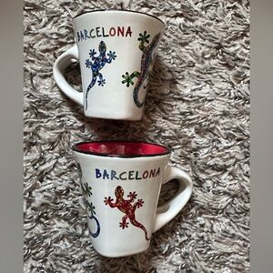 Barcelona coffee mugs